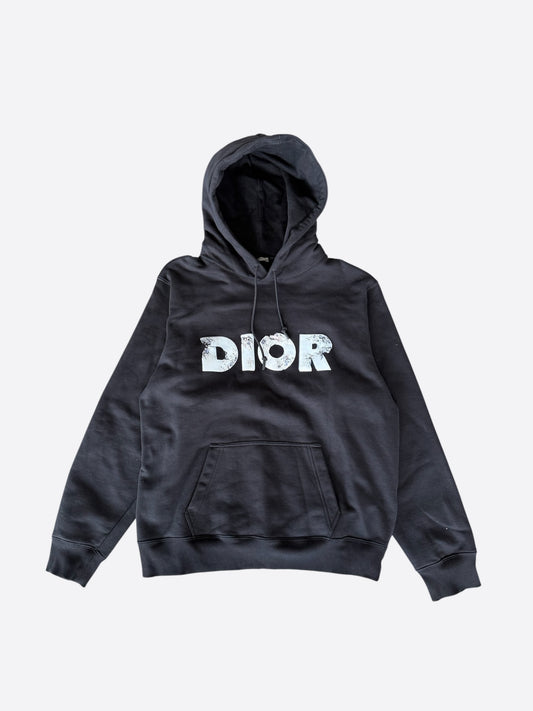 Dior Daniel Arsham Black Logo Hoodie