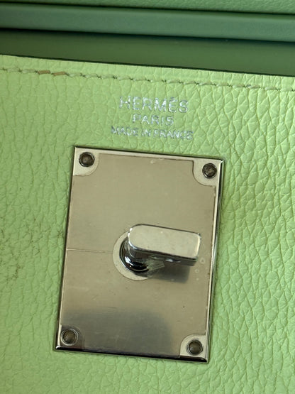 Hermes Vert Absinthe HAC A Dos PM Backpack