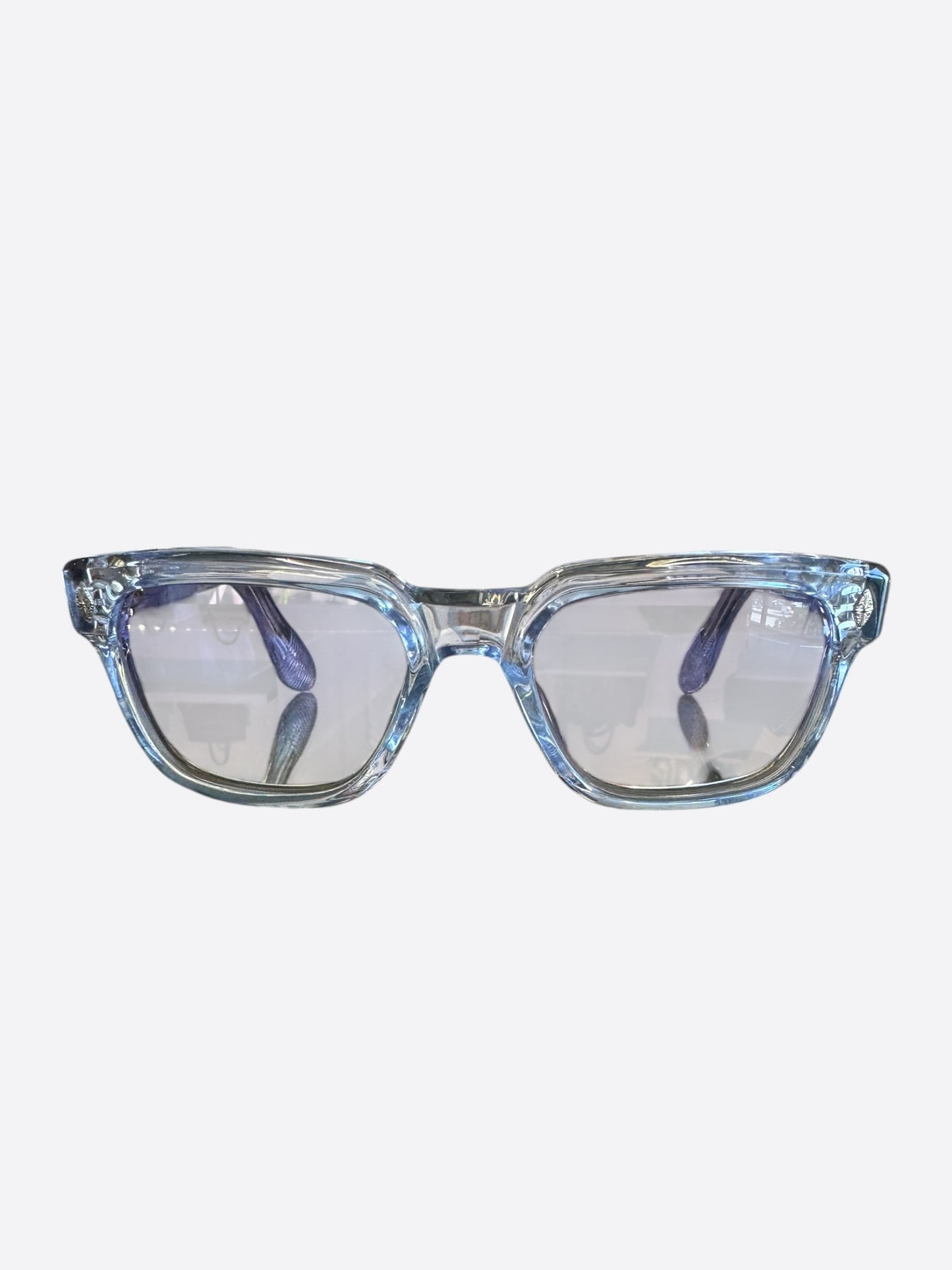 Chrome Hearts Clear & Gold Pen 15 Tinted Glasses