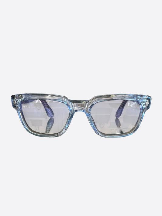 Chrome Hearts Clear & Gold Pen 15 Tinted Glasses
