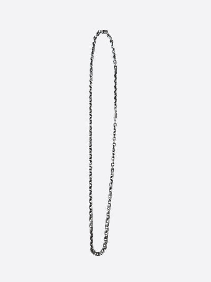 Chrome Hearts Silver Paperchain Necklace