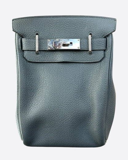 Hermes Cuban Togo & Palladium Hardware HAC A Dos PM Backpack
