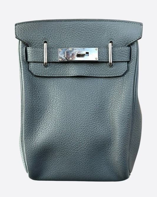 Hermes Cuban Togo & Palladium Hardware HAC A Dos PM Backpack