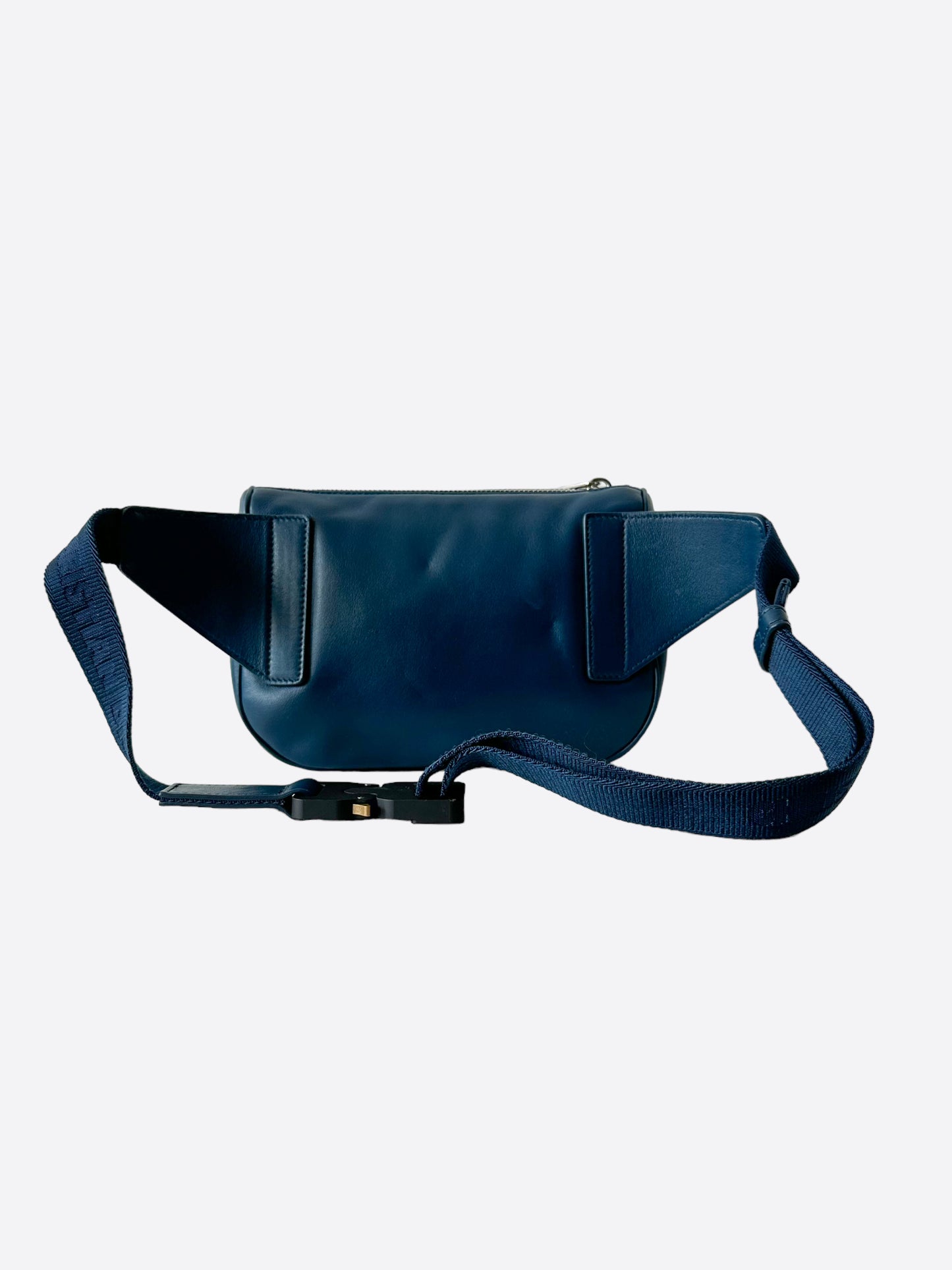 Dior Blue Oblique Galaxy Saddle Bumbag