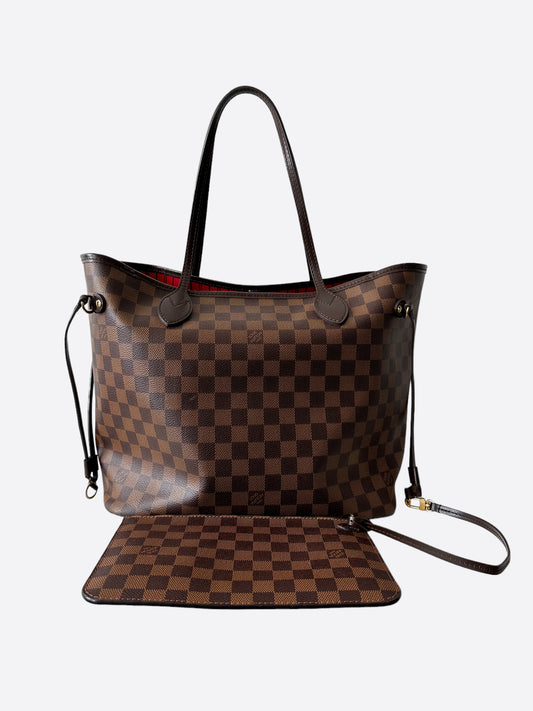 Louis Vuitton Damier Ebene Neverfull MM