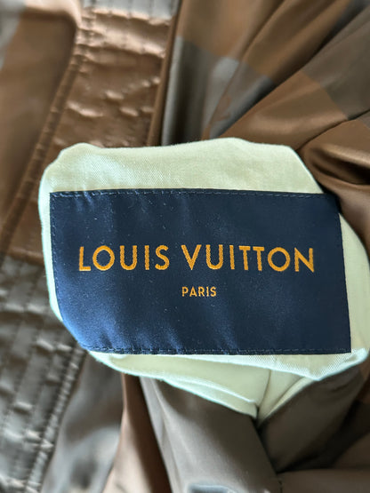 Louis Vuitton Nigo Beige & Brown Damier Reversible Bomber Jacket