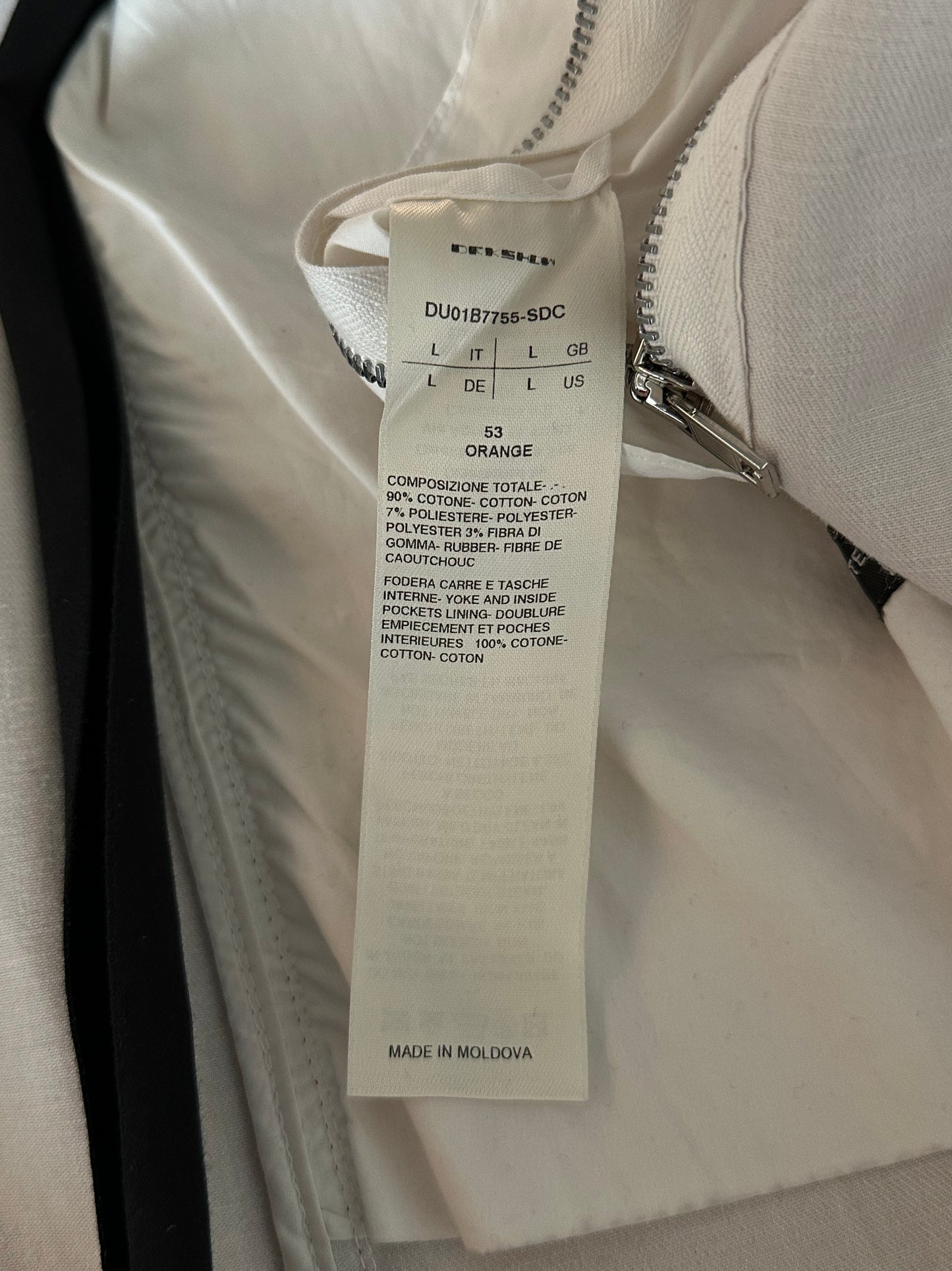 Rick Owens Orange Drkshdw Overshirt