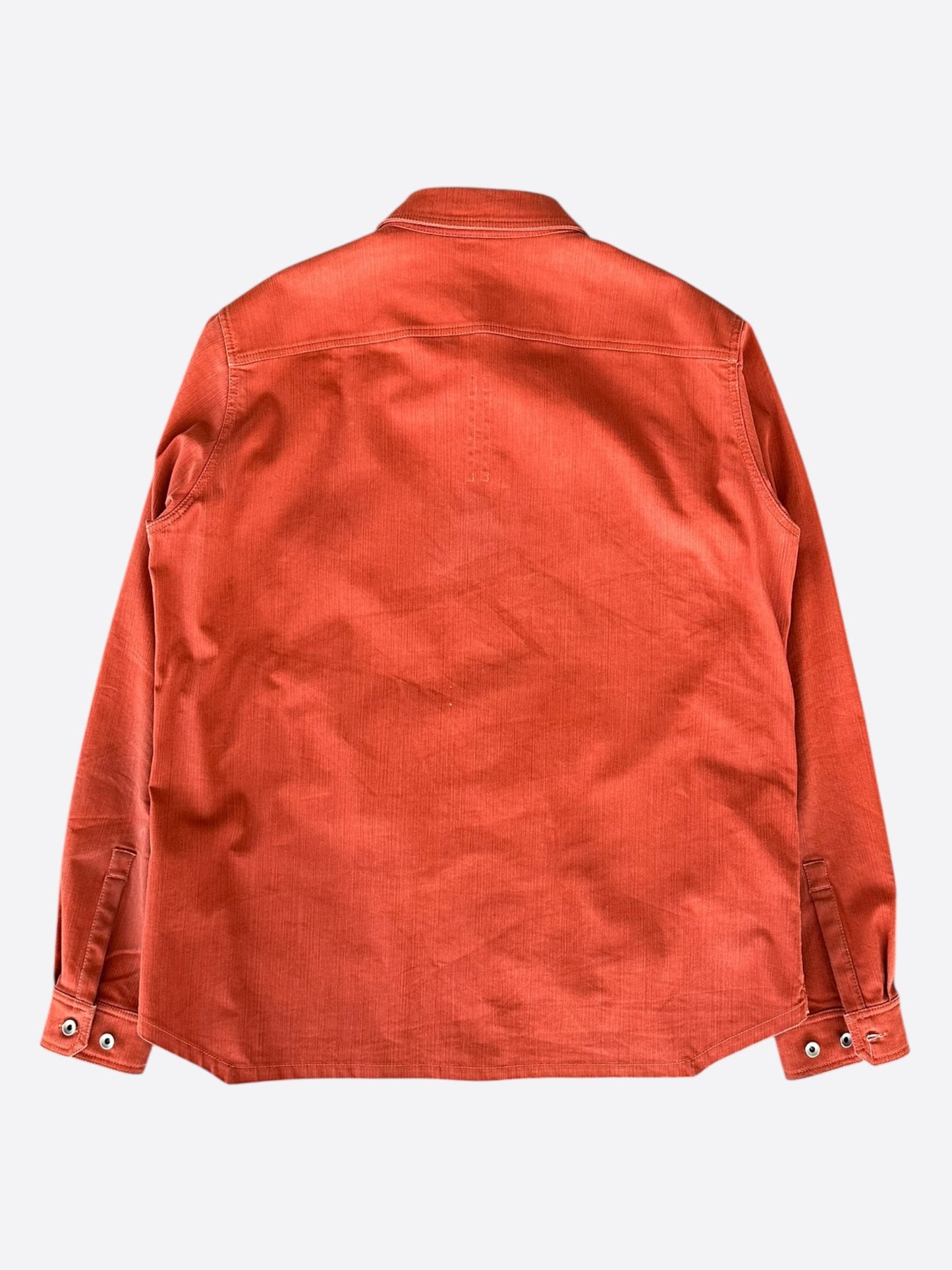 Rick Owens Orange Drkshdw Overshirt