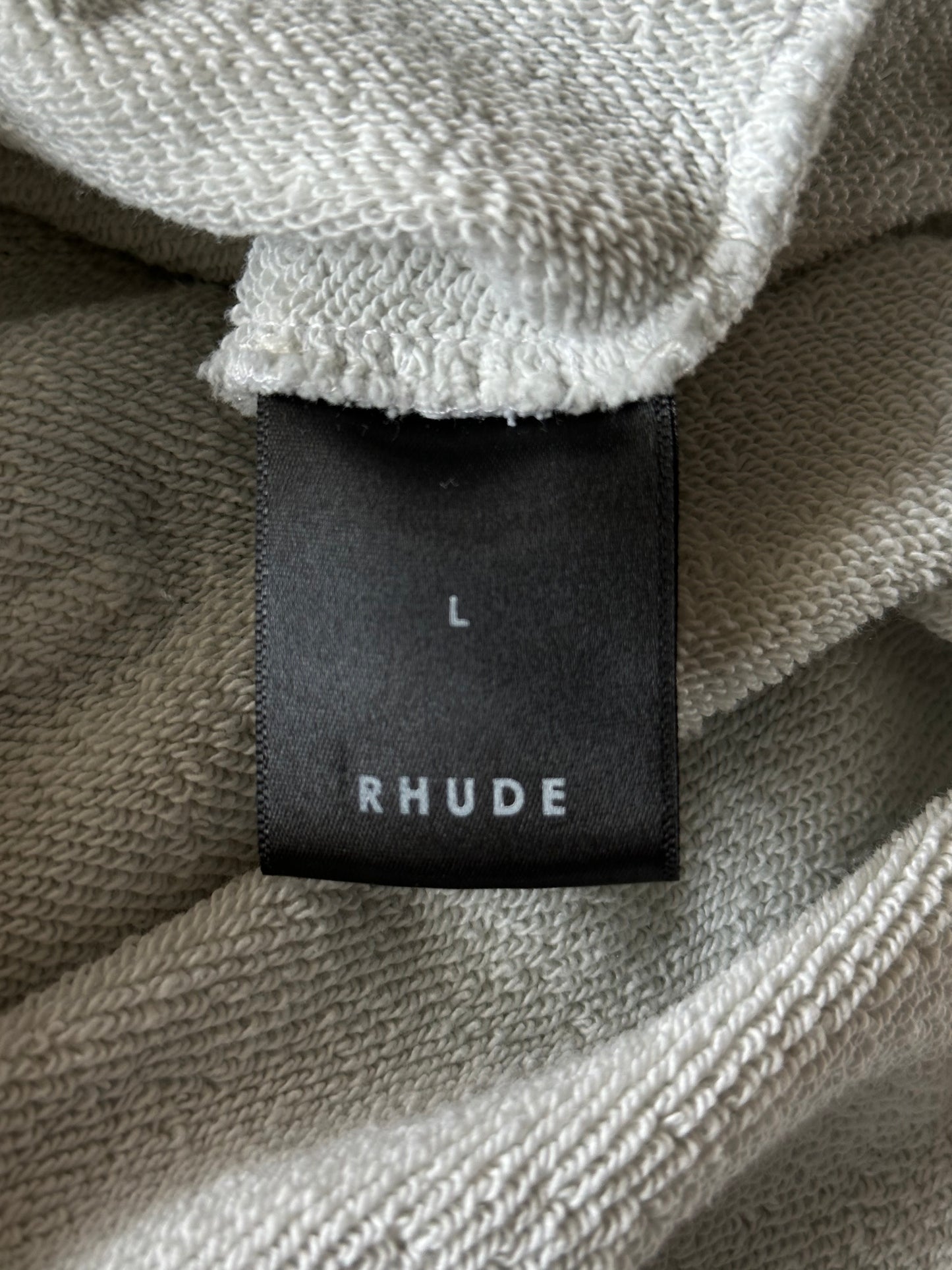 Rhude Vintage White Tile Hoodie