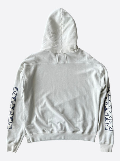 Rhude Vintage White Tile Hoodie