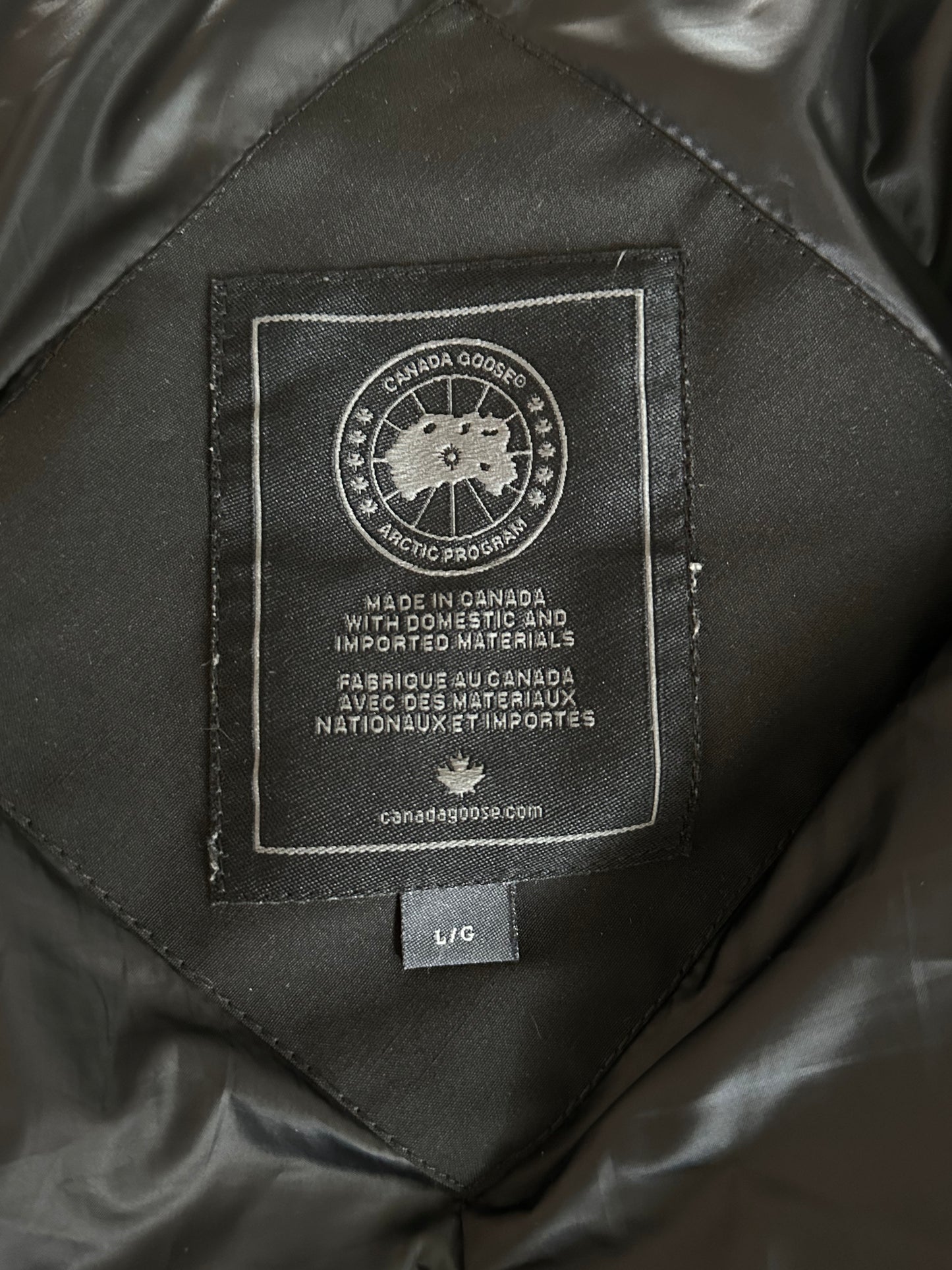 Canada Goose Black Langford Black Label Men's Jacket