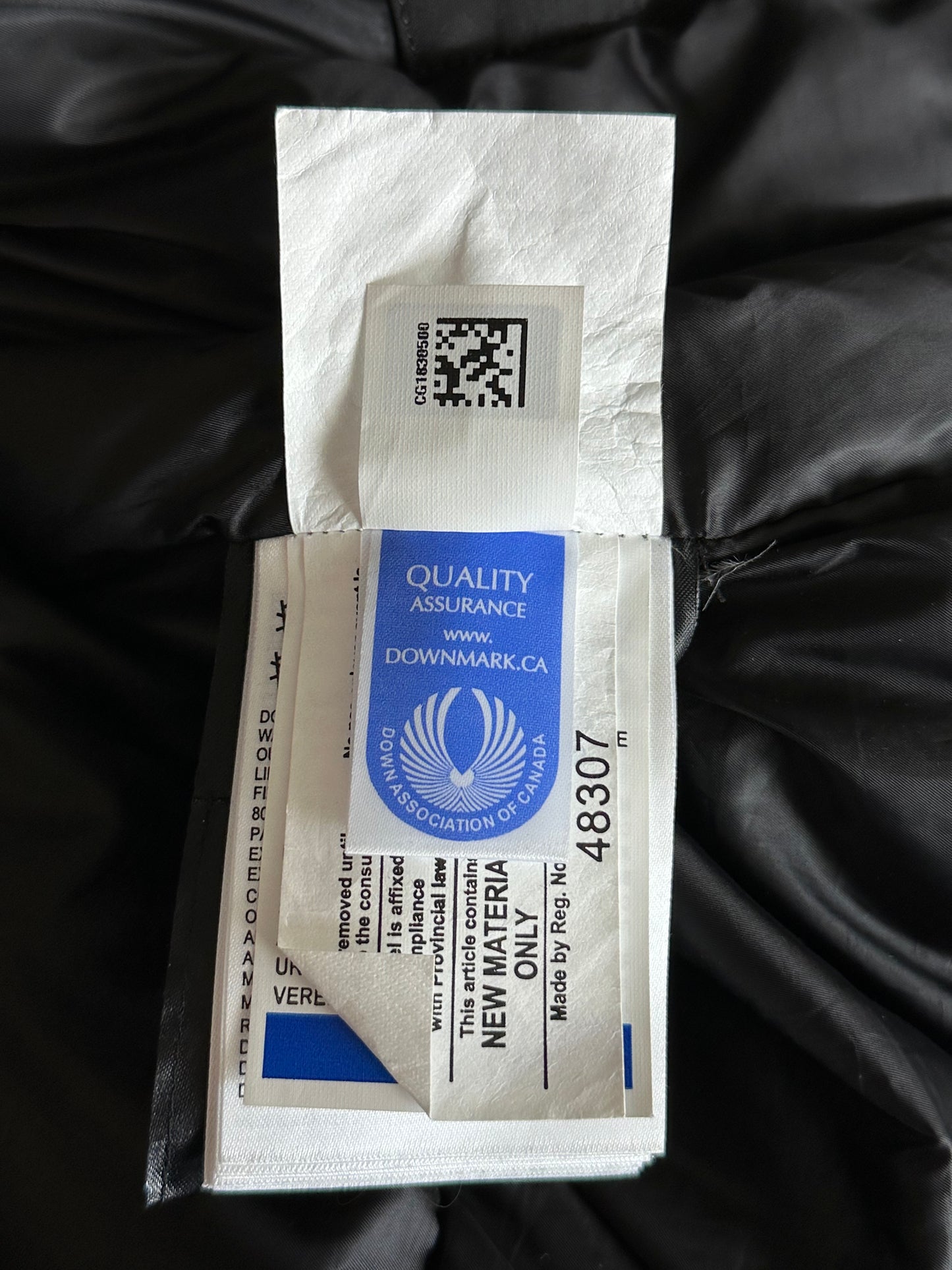 Canada Goose Black Langford Black Label Men's Jacket