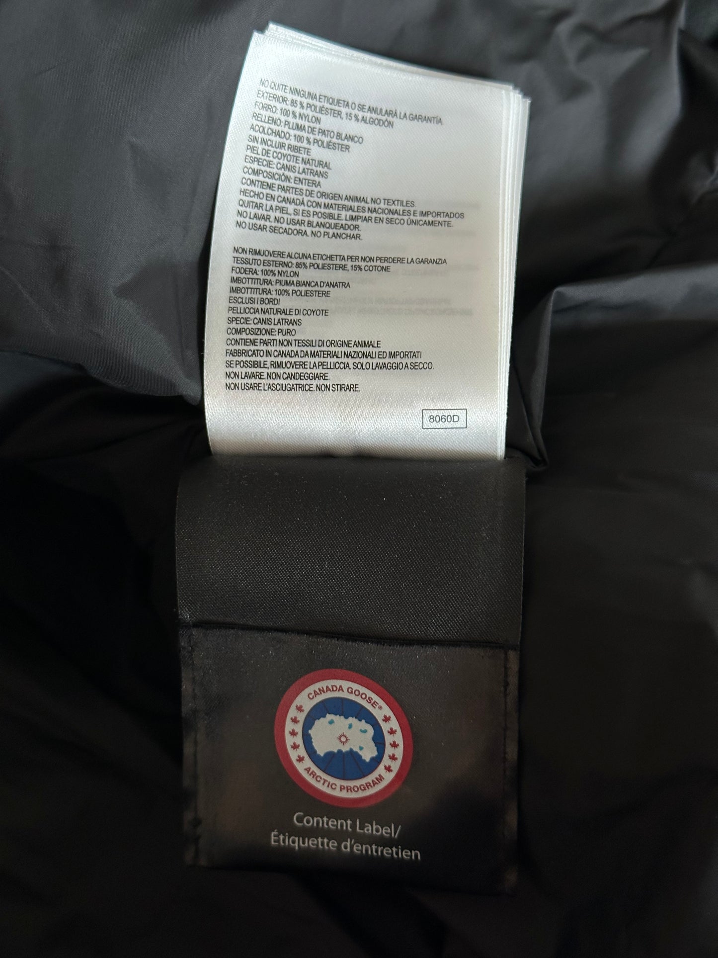 Canada Goose Black Carson Men's Jacket