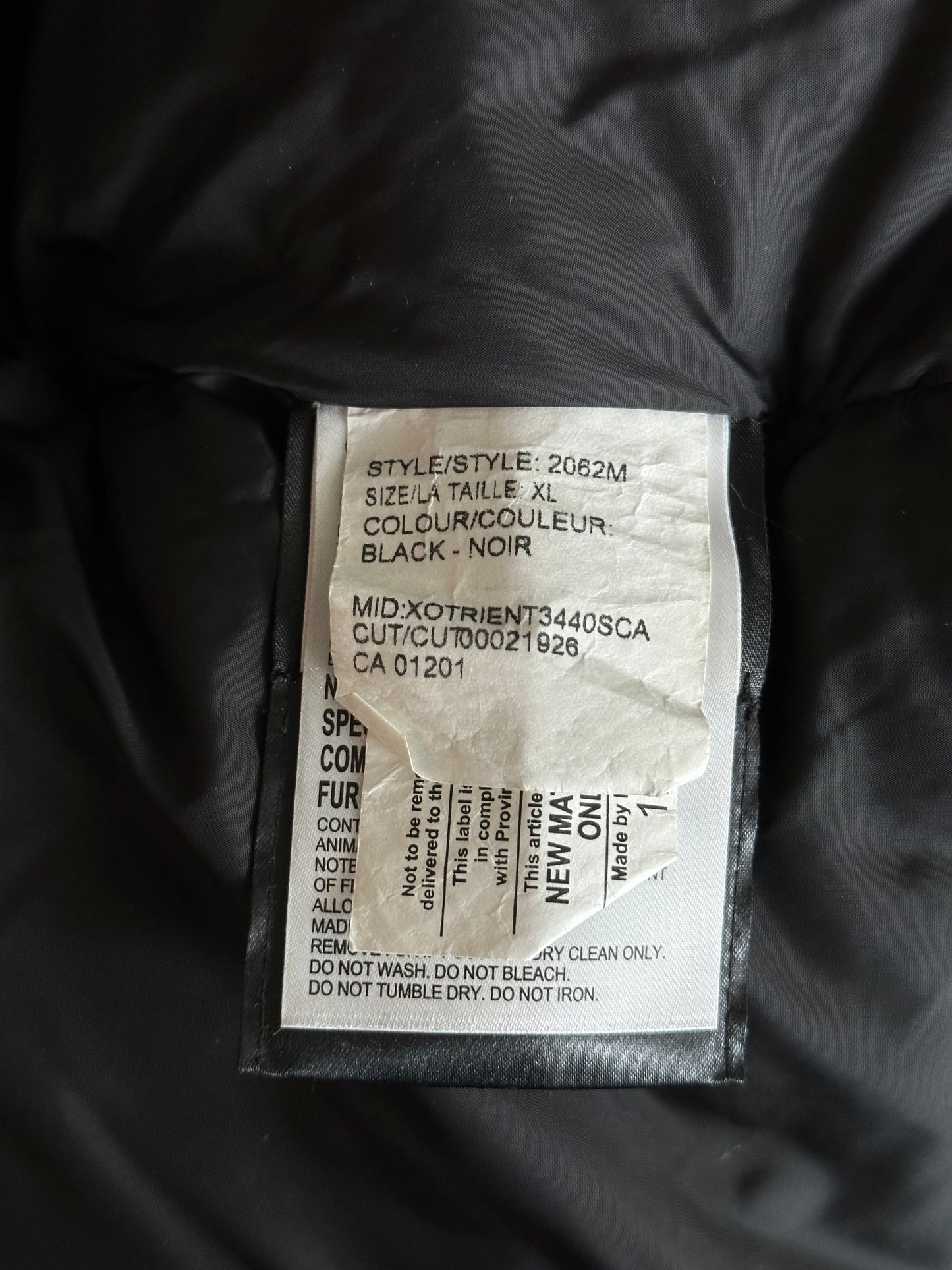 Canada Goose Black Langford Men's Jacket