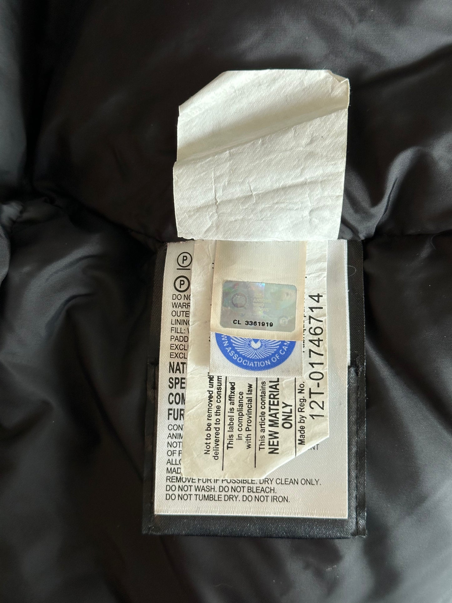 Canada Goose Black Langford Men's Jacket