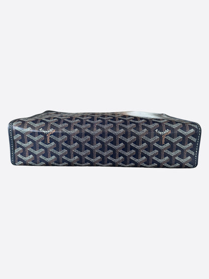 Goyard Navy Jouvence GM Toiletry Bag