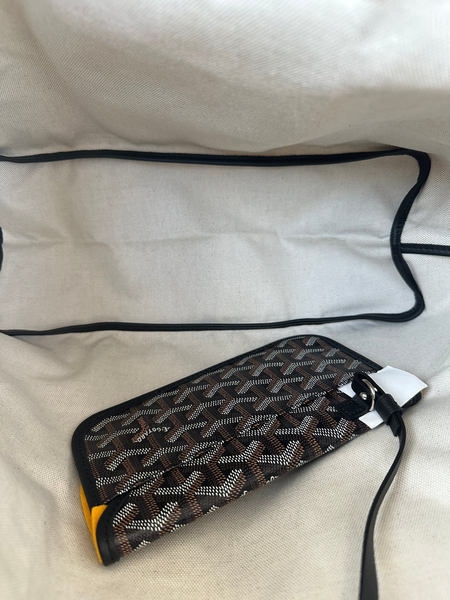Goyard Black St. Louis Tote Bag