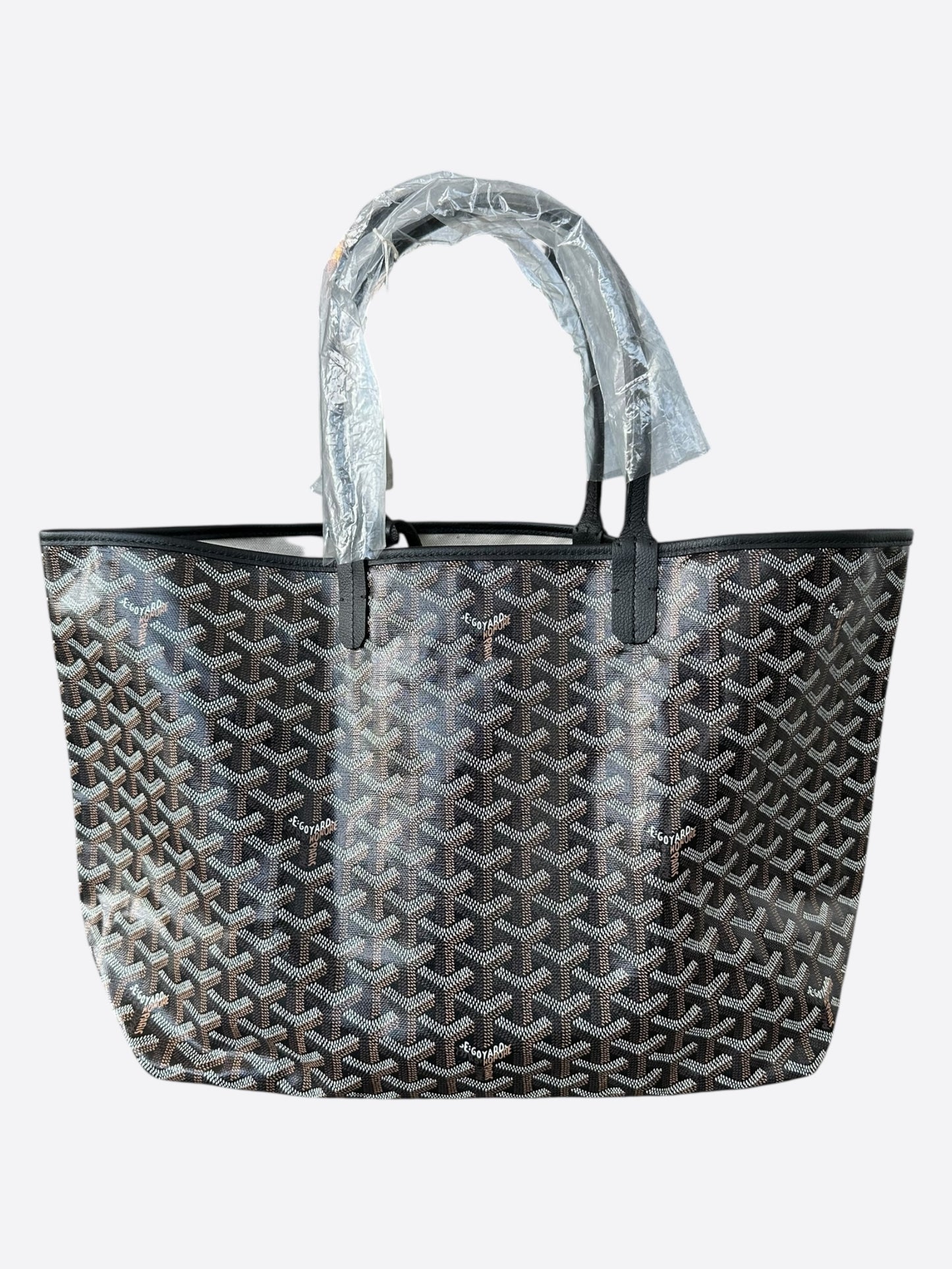 Goyard Black St. Louis Tote Bag