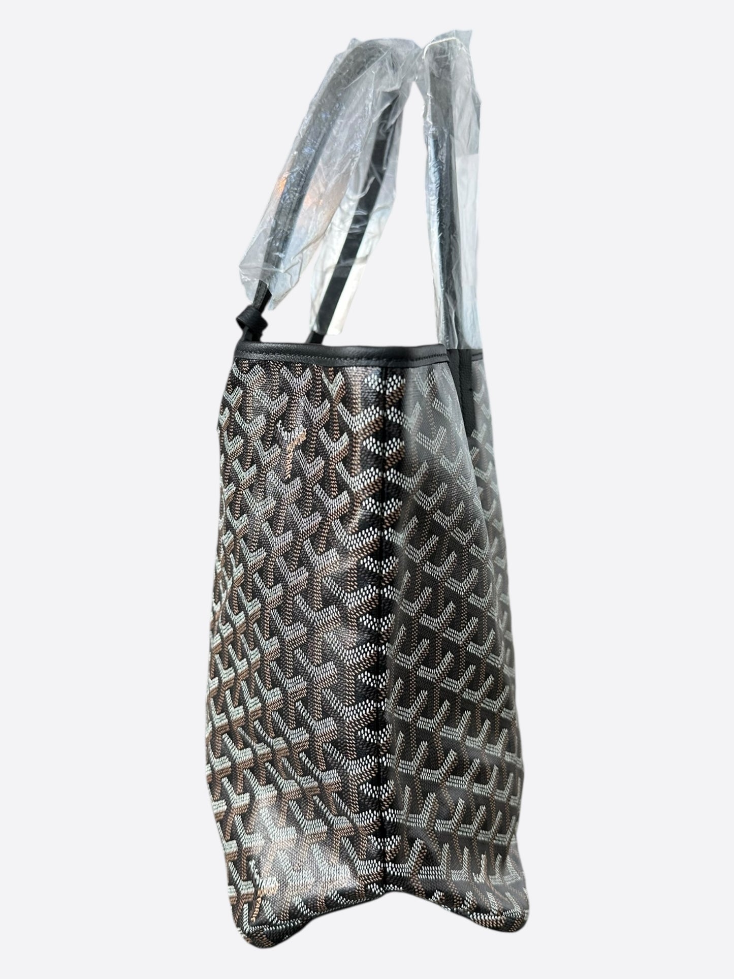 Goyard Black St. Louis Tote Bag