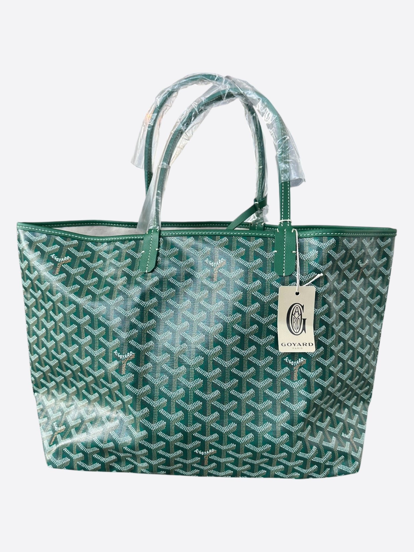 Goyard Green St. Louis Tote Bag