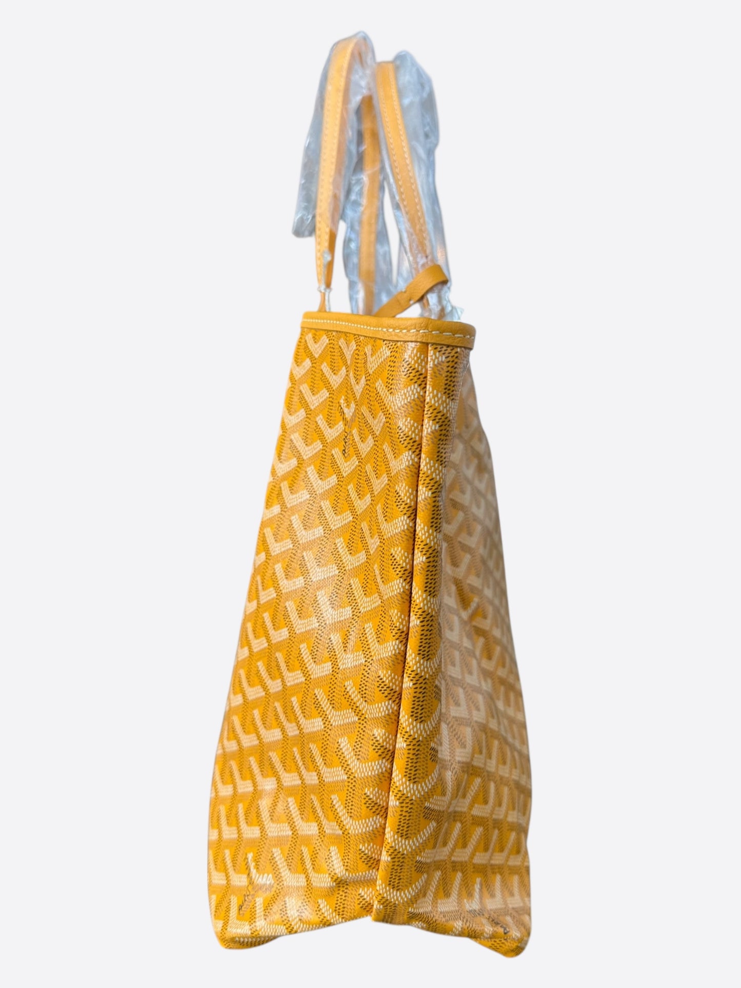 Goyard Yellow St. Louis Tote Bag