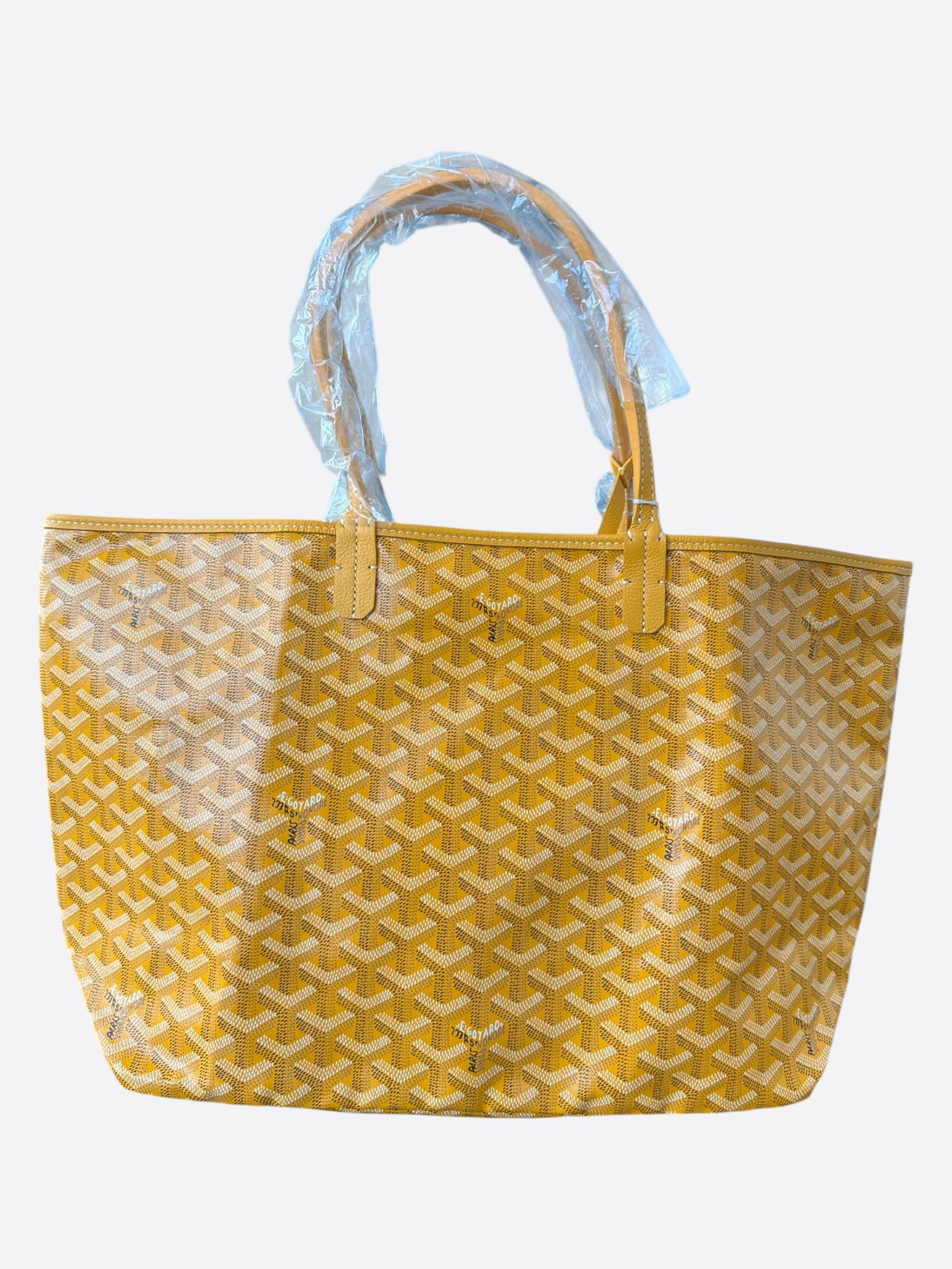 Goyard Yellow St. Louis Tote Bag