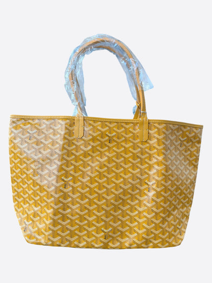 Goyard Yellow St. Louis Tote Bag