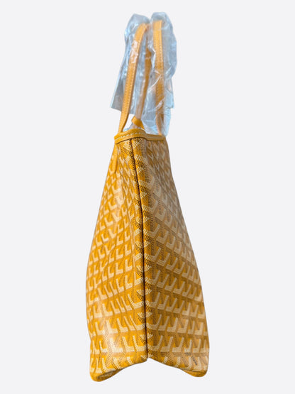 Goyard Yellow St. Louis Tote Bag