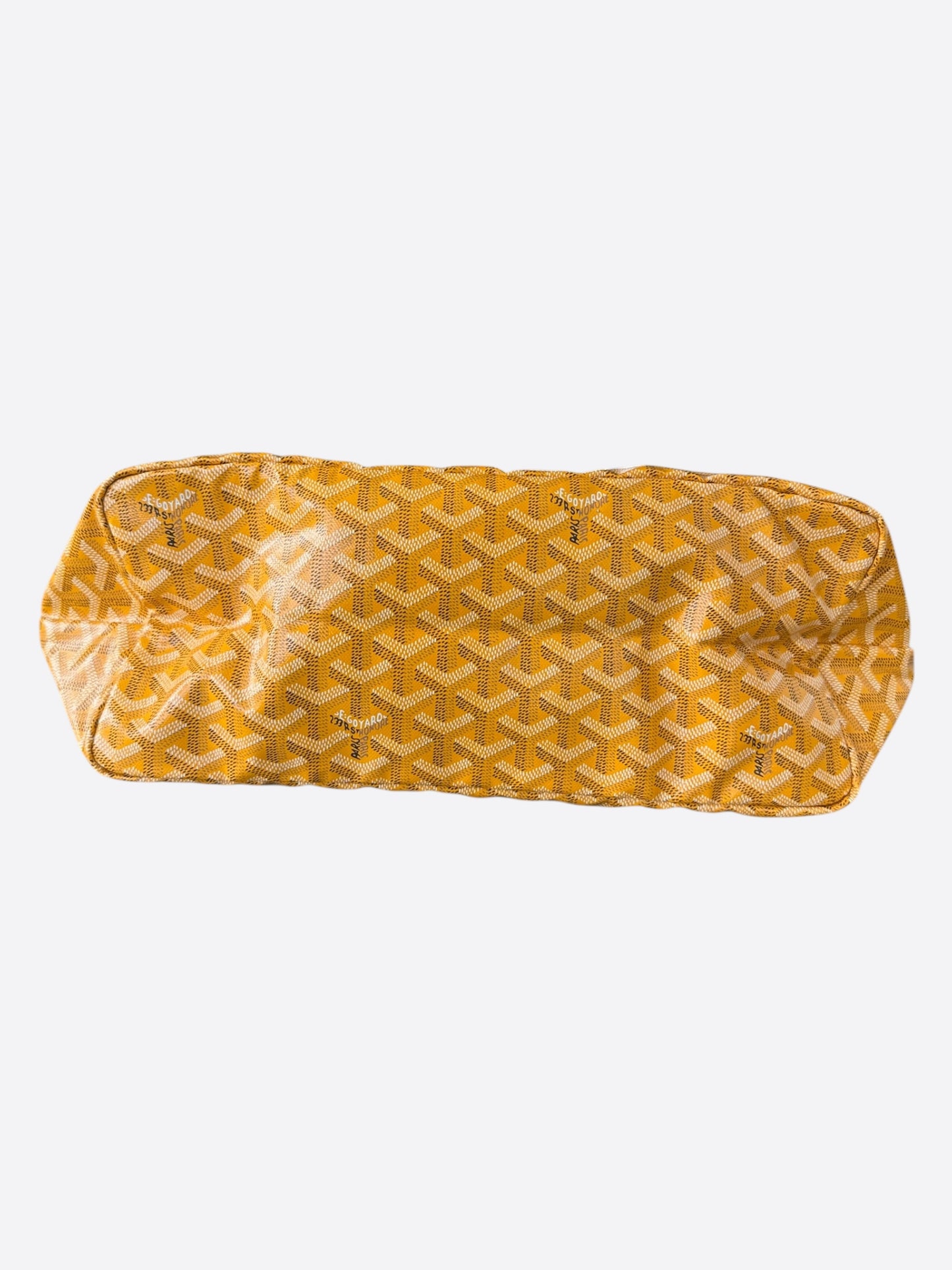 Goyard Yellow St. Louis Tote Bag