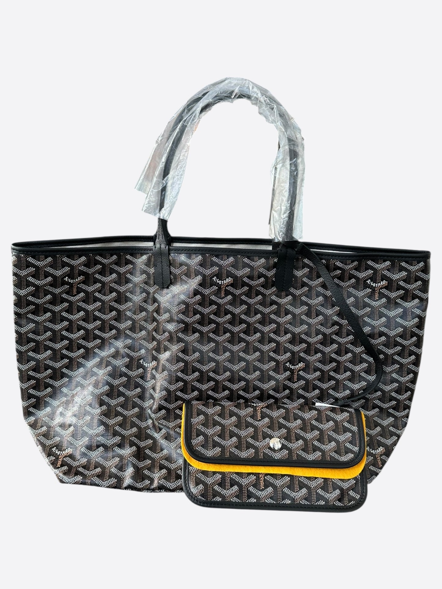Goyard Black St. Louis Tote Bag