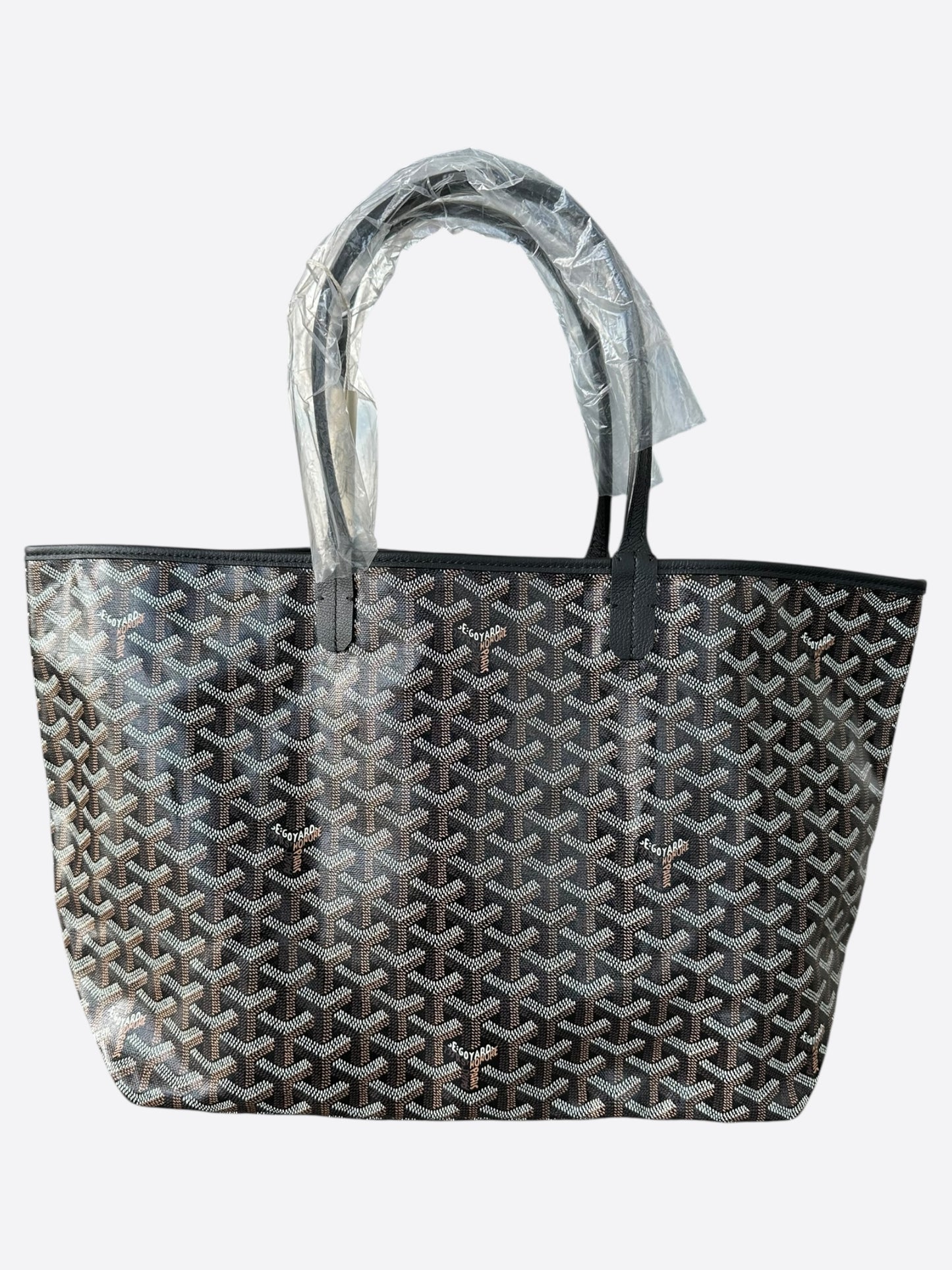 Goyard Black St. Louis Tote Bag