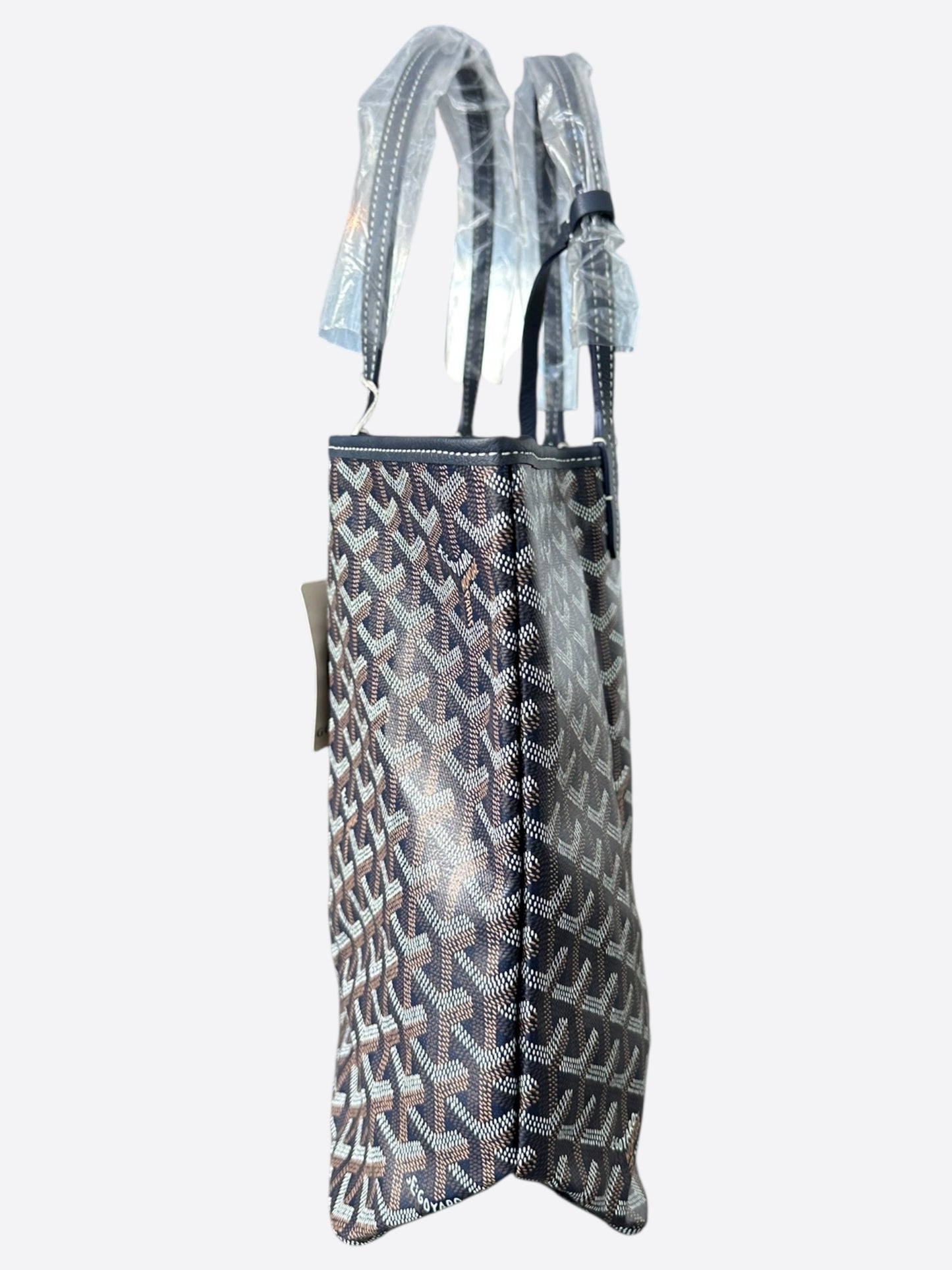 Goyard Navy St. Louis Tote Bag