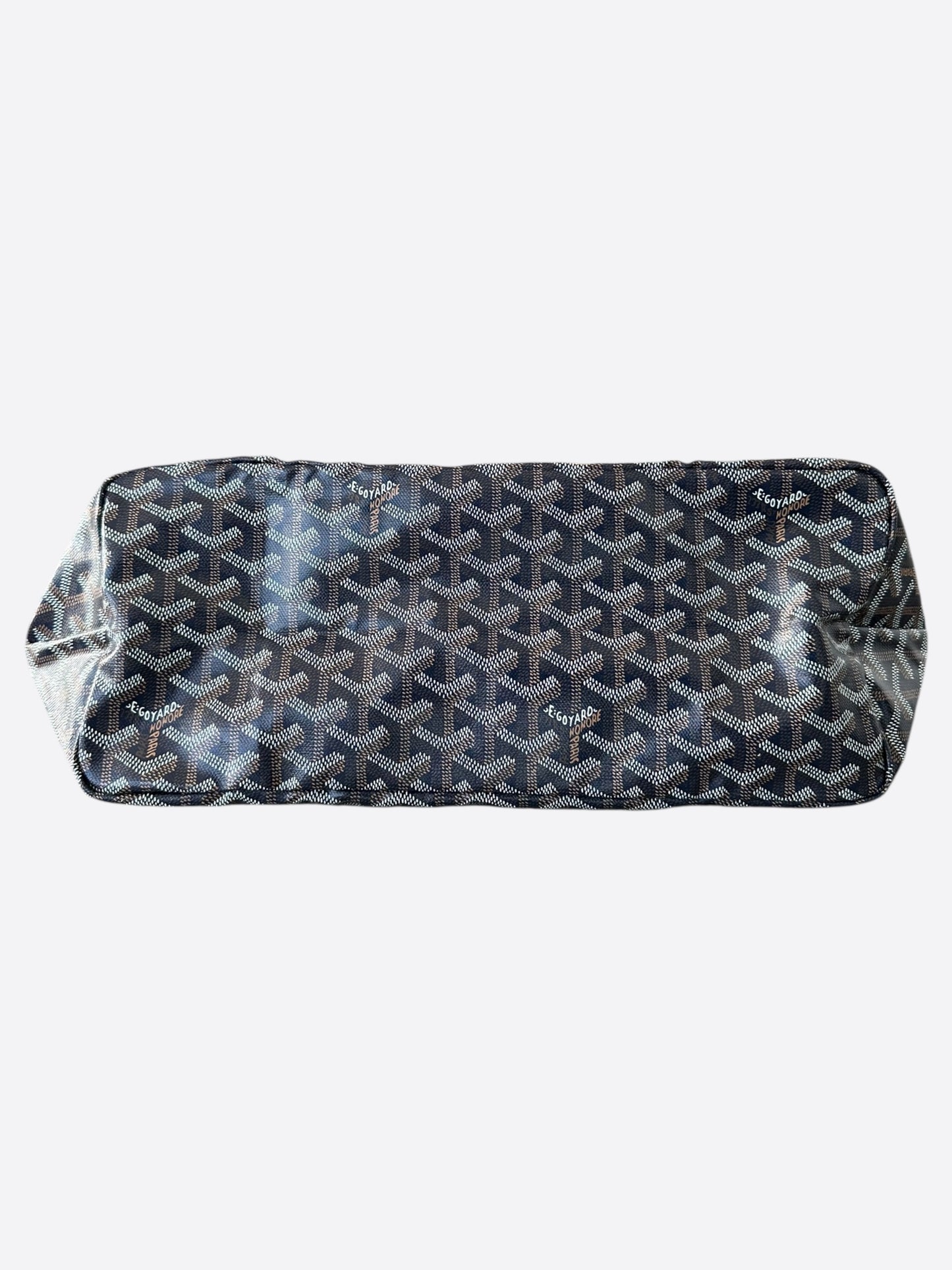 Goyard Navy St. Louis Tote Bag