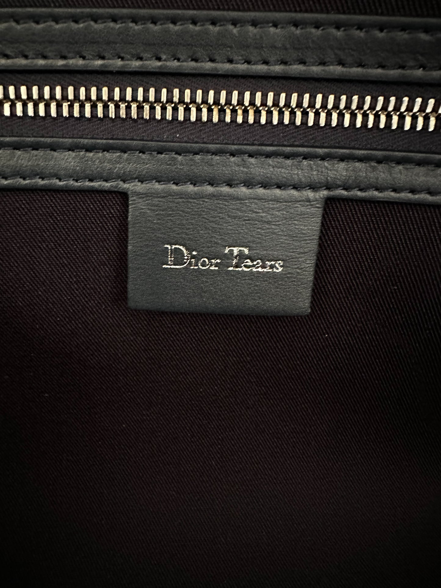 Dior Denim Tears Blue Cotton Wreath Oblique Lingot 50 Duffel Bag