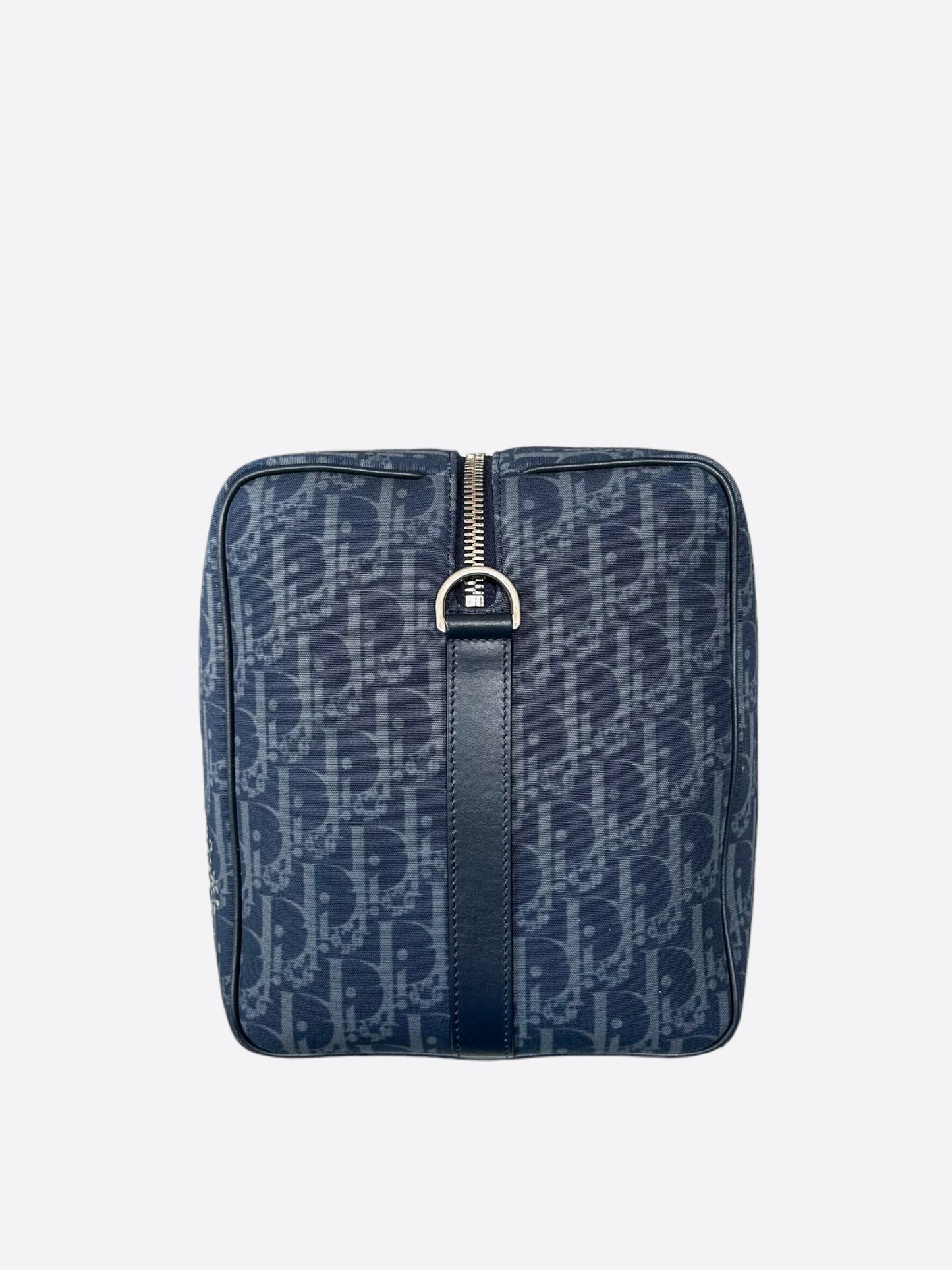 Dior Denim Tears Blue Cotton Wreath Oblique Lingot 50 Duffel Bag