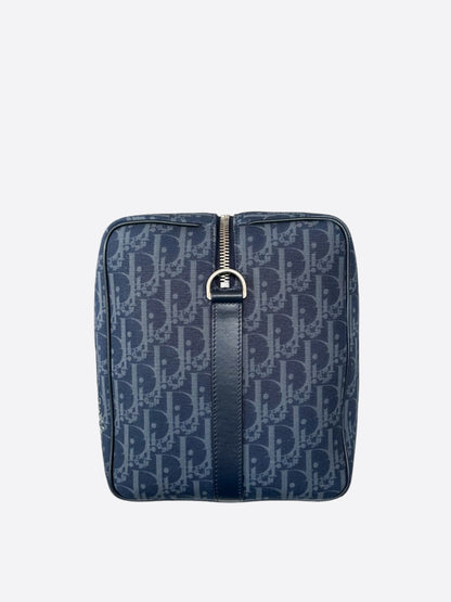 Dior Denim Tears Blue Cotton Wreath Oblique Lingot 50 Duffel Bag