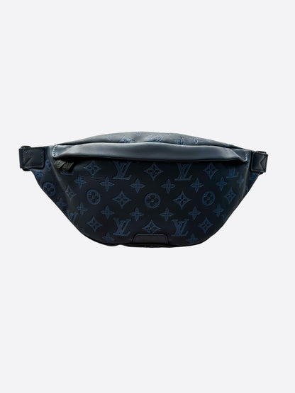 Louis Vuitton Blue Monogram Shadow Discovery Bumbag