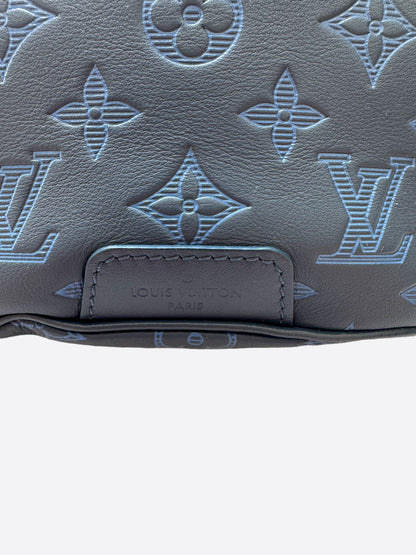 Louis Vuitton Blue Monogram Shadow Discovery Bumbag