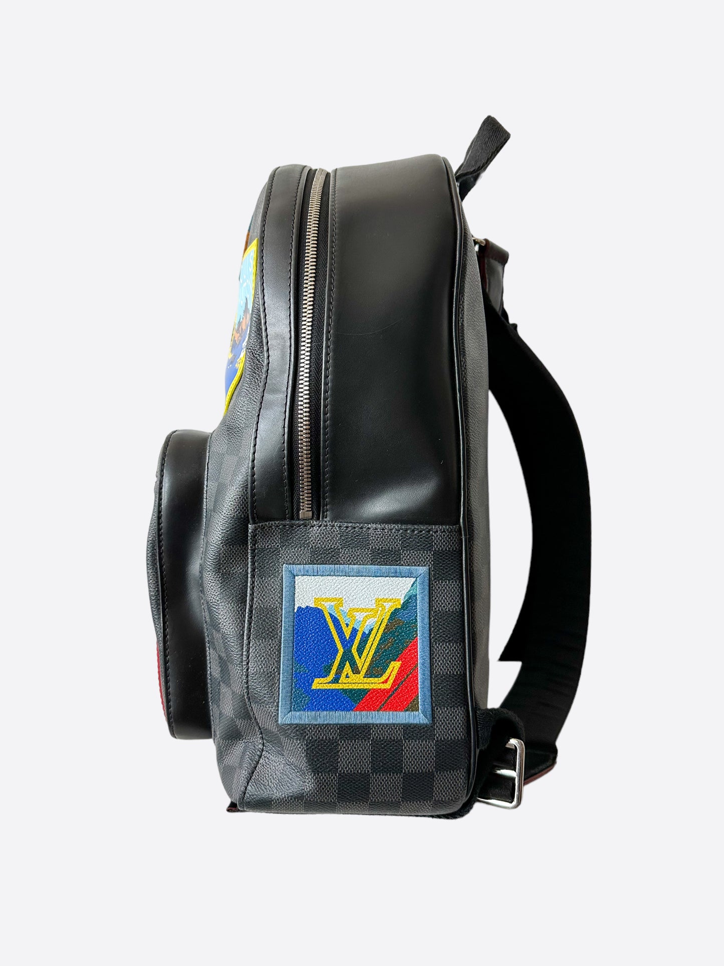 Louis Vuitton Damier Graphite Alps Patches Josh Backpack – Savonches