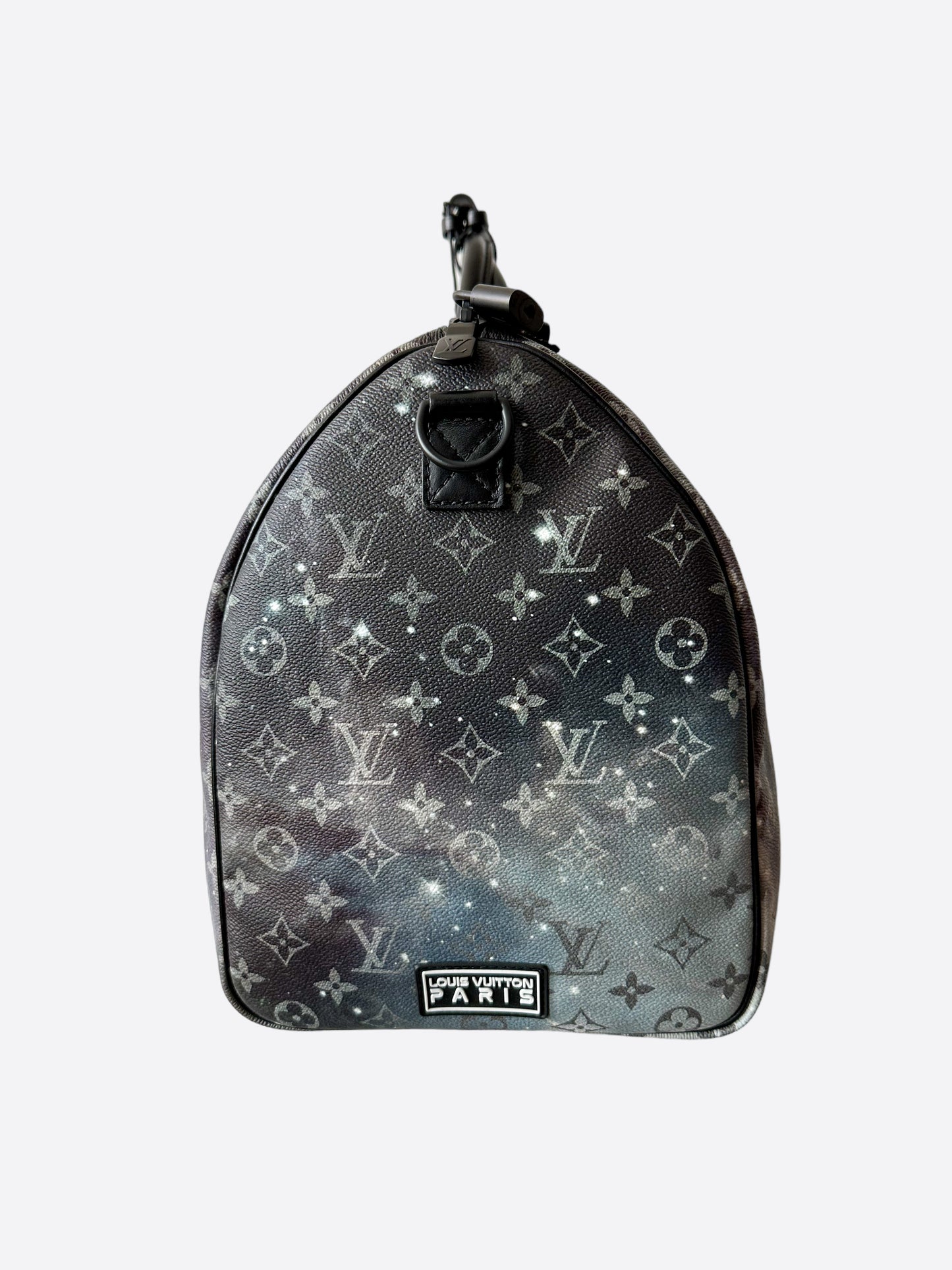 Louis Vuitton Keepall Bandouliere Monogram Galaxy 50 Black