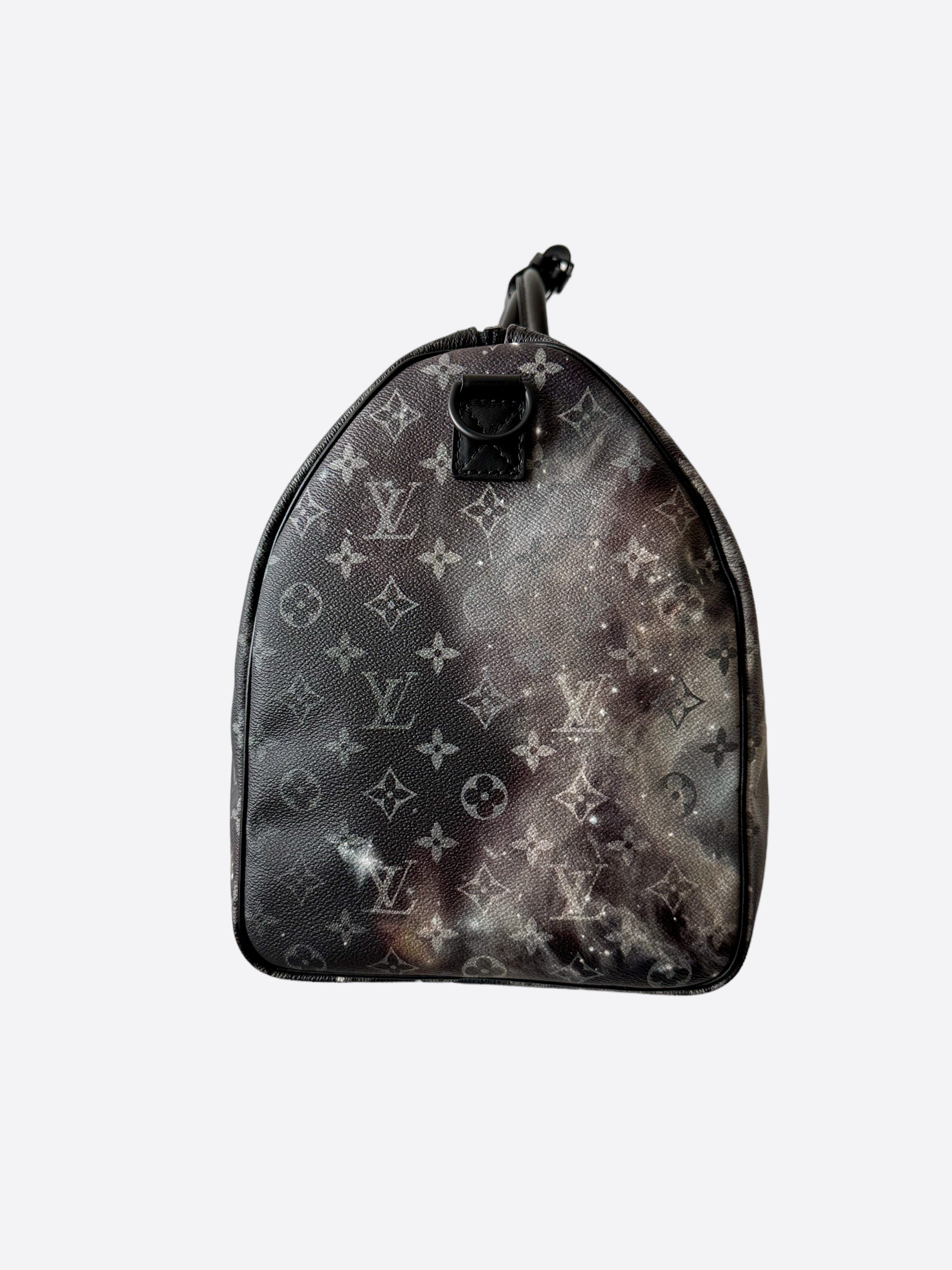 Louis Vuitton Keepall Bandouliere Bag Limited Edition Monogram Galaxy  Canvas 50 at 1stDibs