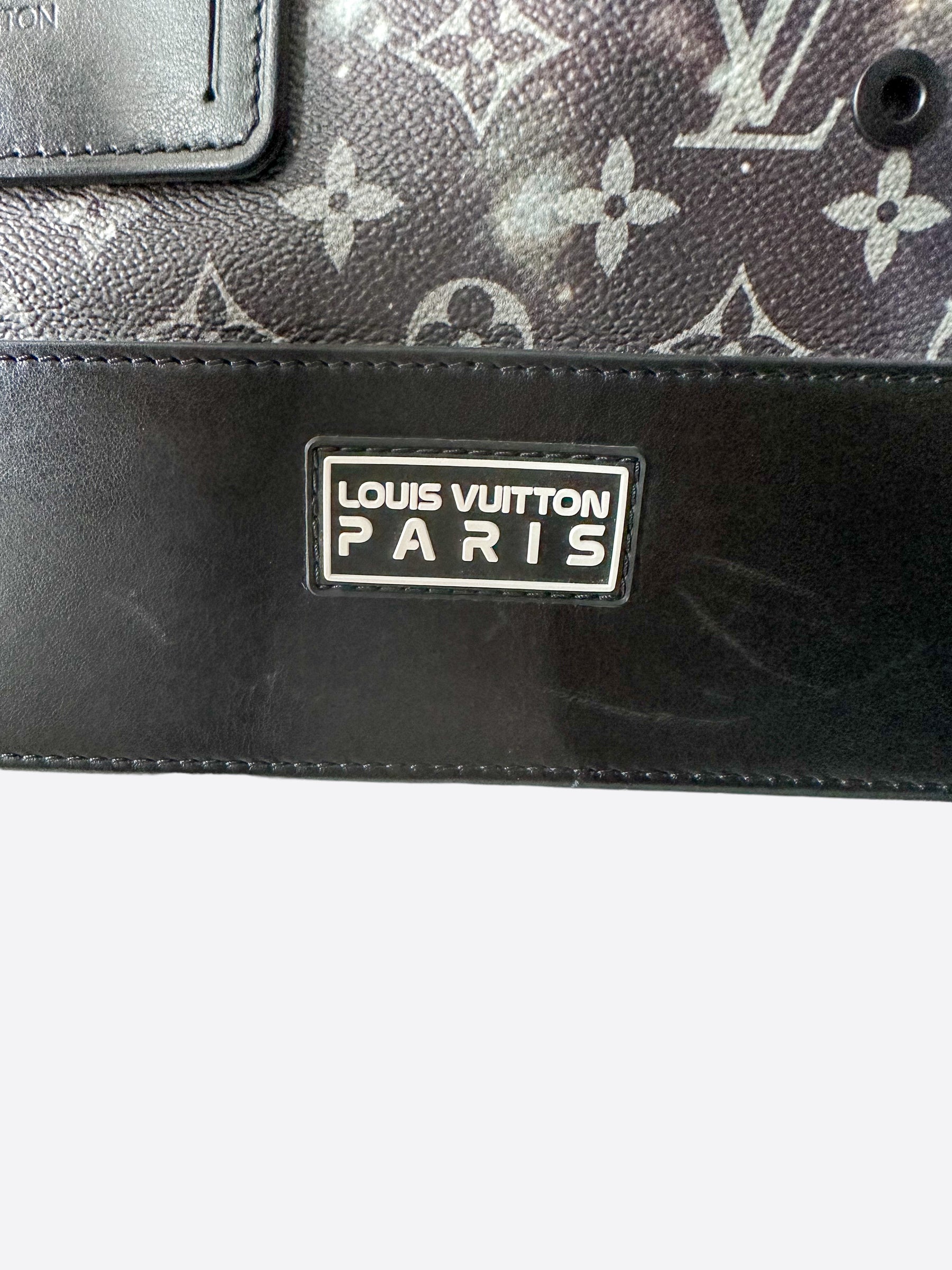 Louis Vuitton Black Leather Galaxy BackPack