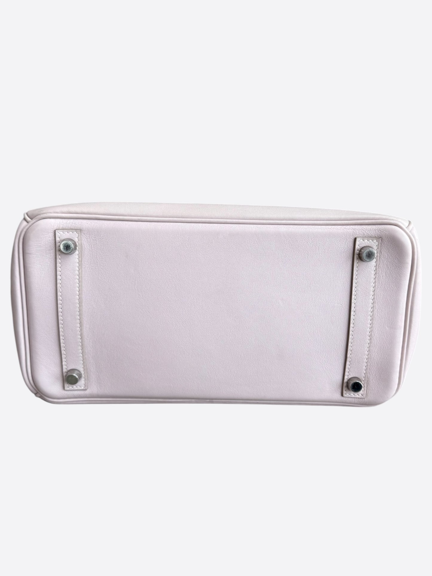Hermes Rose Dragee Swift & Palladium Hardware Birkin 30