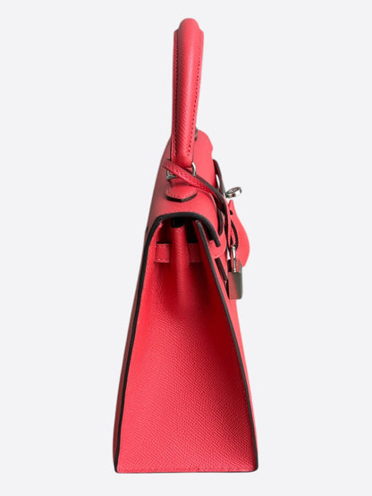 Hermes Bougainvillea Epsom & Palladium Hardware Kelly 25