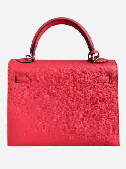 Hermes Bougainvillea Epsom & Palladium Hardware Kelly 25