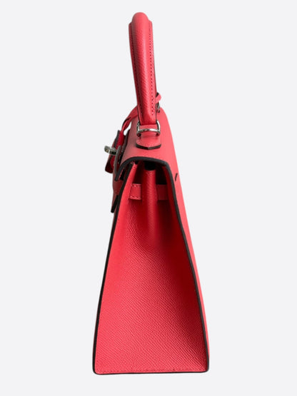 Hermes Bougainvillea Epsom & Palladium Hardware Kelly 25