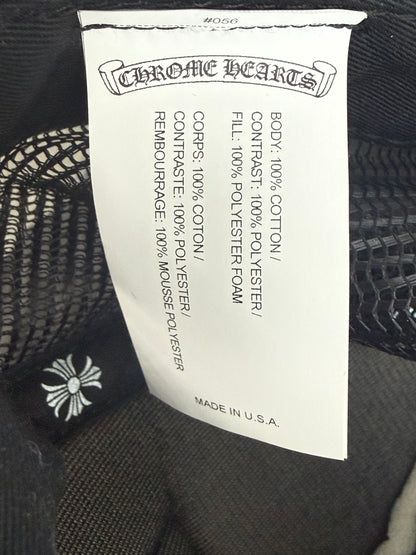 Chrome Hearts Black & White St. Barth Trucker Hat
