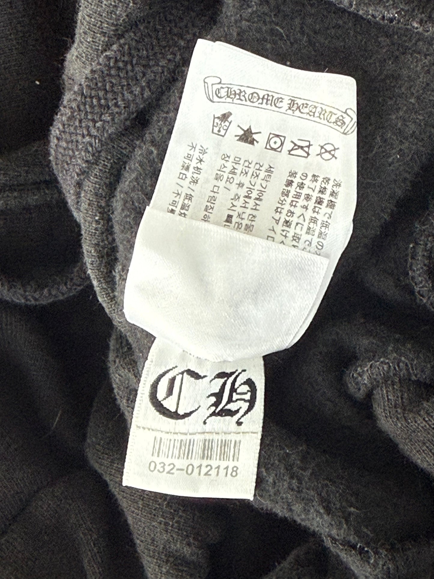 Chrome Hearts Black Multicolor Cross Logo Sweatpants