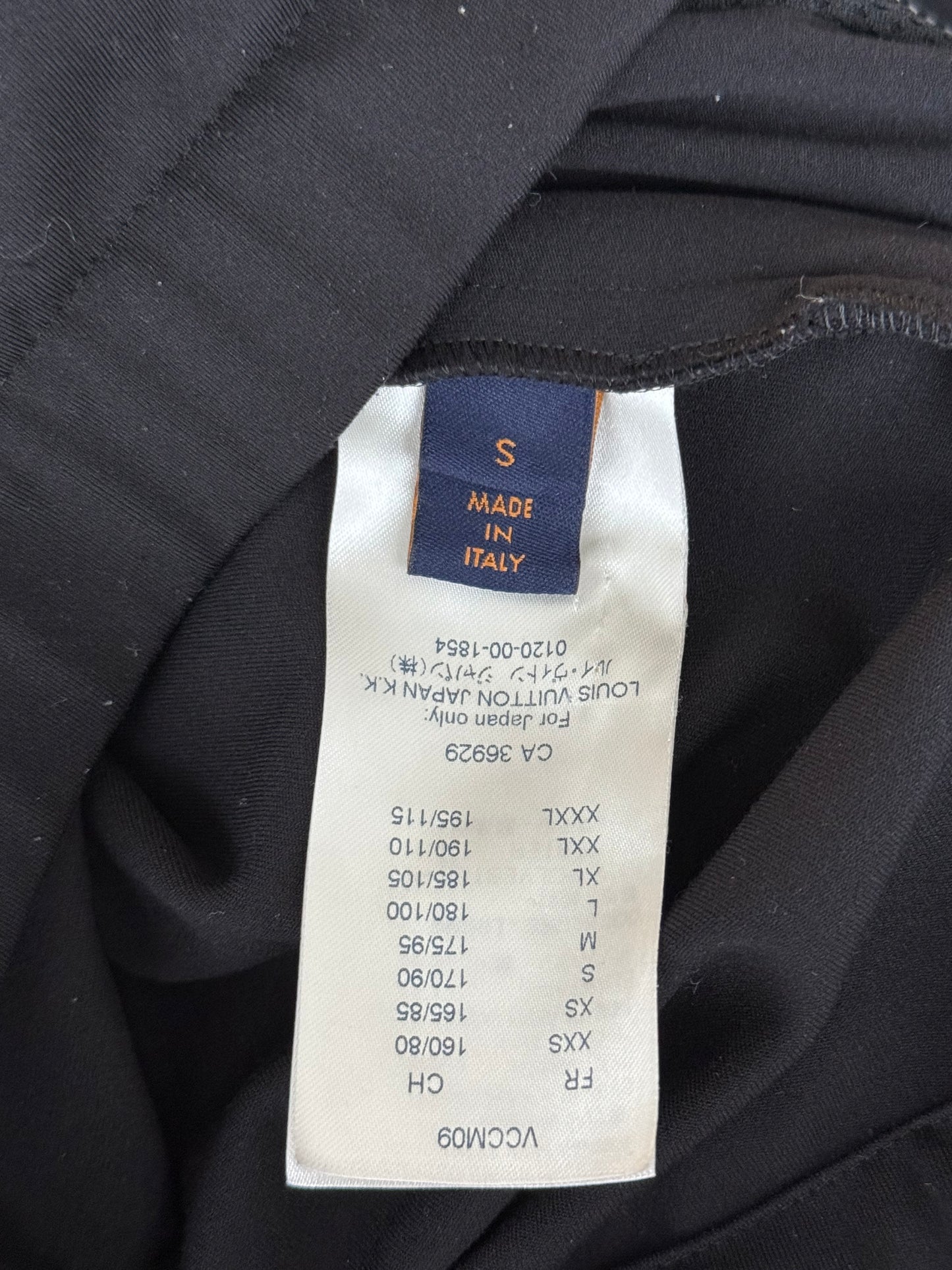 Louis Vuitton Nigo Black Logo Zip Up Windbreaker