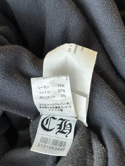 Chrome Hearts Matty Boy Grey & Multicolor Graphic Zip Up Hoodie